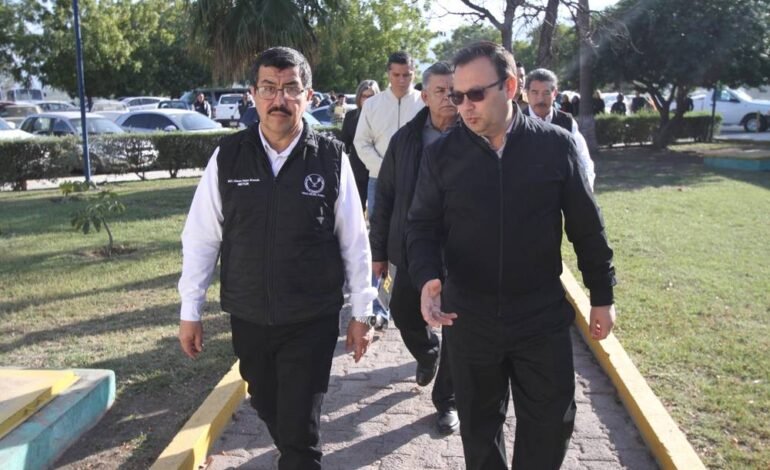 Dámaso Anaya da mensaje de bienvenida al ciclo escolar de la UAT Primavera 2024