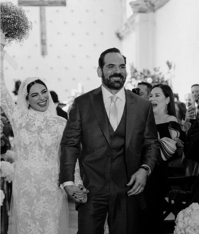 Ana Brenda Contreras y Zacarías Melhem celebran su tan esperada boda religiosa