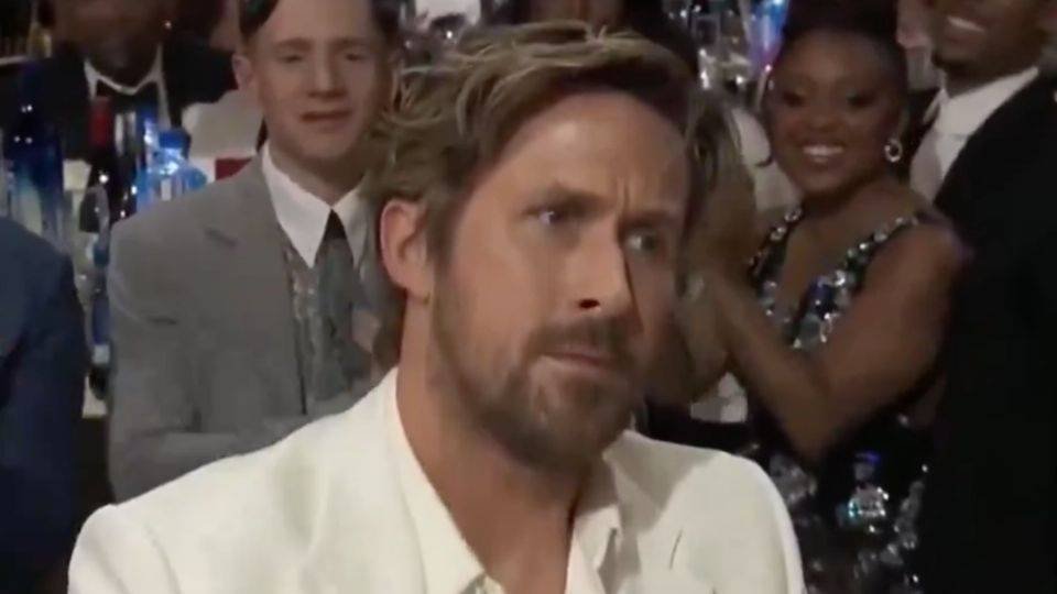 Ryan Gosling se hace viral por su reacción al superar a Billie Eilish en los Critcs Choice Awards 2024