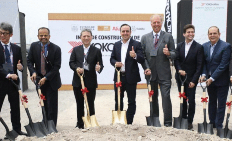 Invierte Yokohama 7 mil mdp en Coahuila