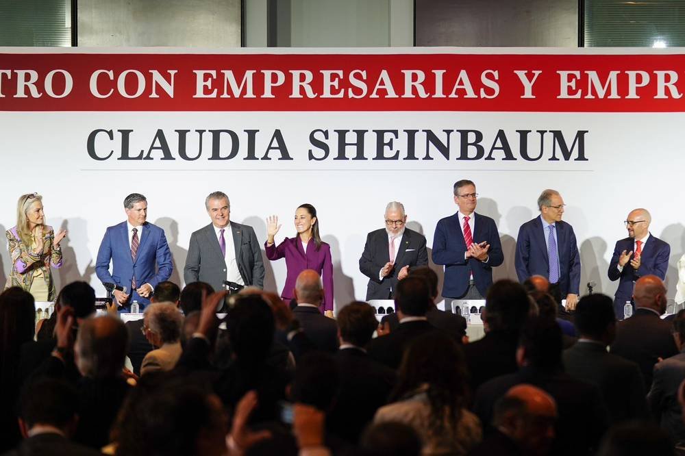 La inversión privada con bienestar y sustentabilidad trae un potencial enorme para México: Claudia Sheinbaum presenta su proyecto de nación ante empresarios y empresarias