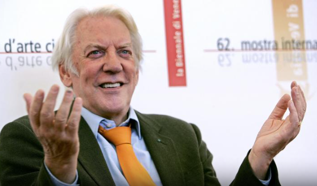 Murió Donald Sutherland, un actor espléndido nunca nominado al Óscar