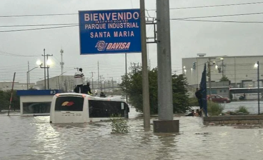 Continúan las fuertes lluvias en Coahuila