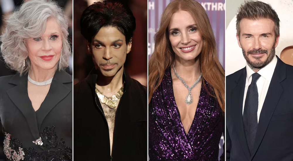 Jane Fonda, Los Bukis, Beckham, Jenni Rivera y Prince recibirán su estrella en el Paseo de la Fama de Hollywood en 2025