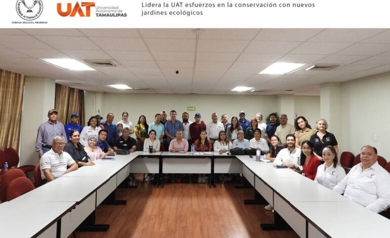 Lidera la UAT esfuerzos en la creación de jardines ecológicos