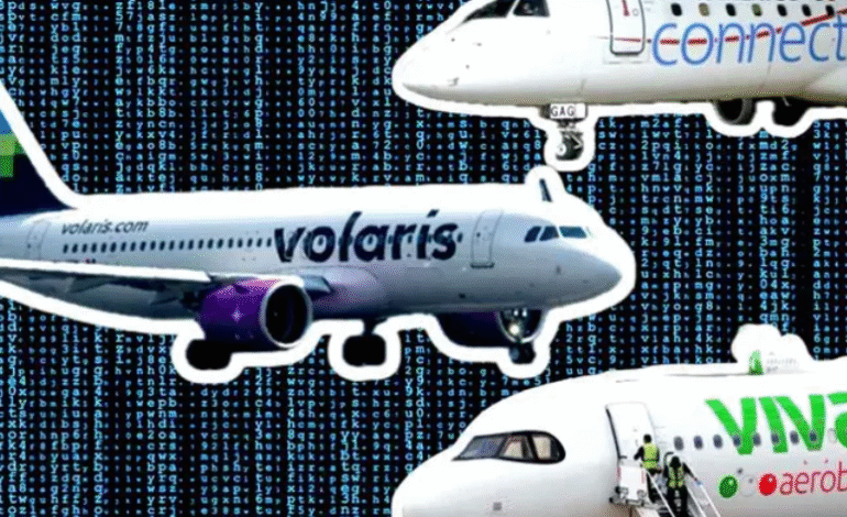 Caída de Microsoft obliga a Viva Aerobus y Volaris a cancelar vuelos