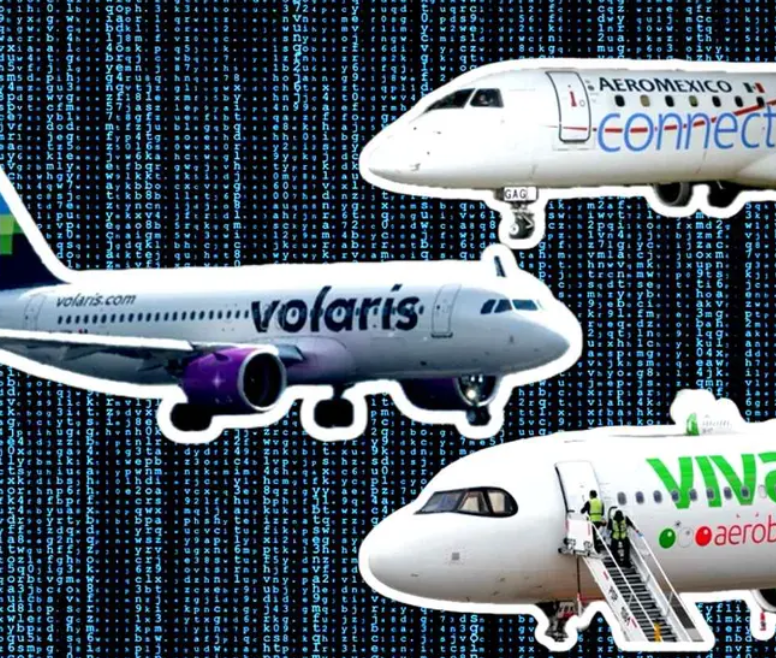 Caída de Microsoft obliga a Viva Aerobus y Volaris a cancelar vuelos