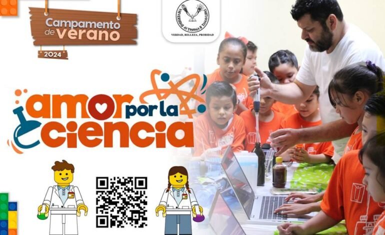 Organiza la UAT campamento de verano científico infantil “Amor por la ciencia”