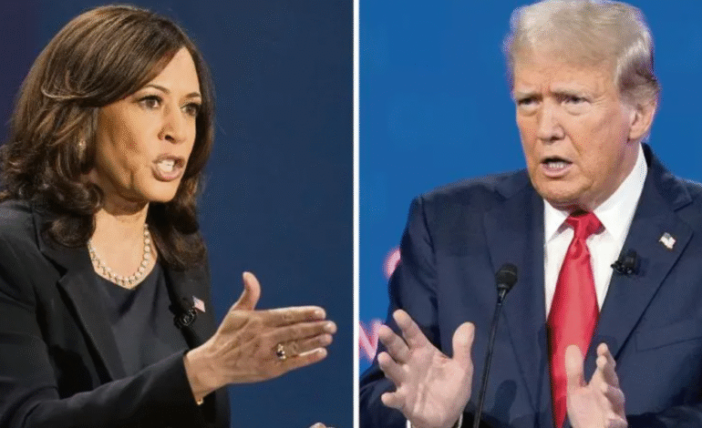 Rumbo al debate, Harris de líder y Trump a juicio