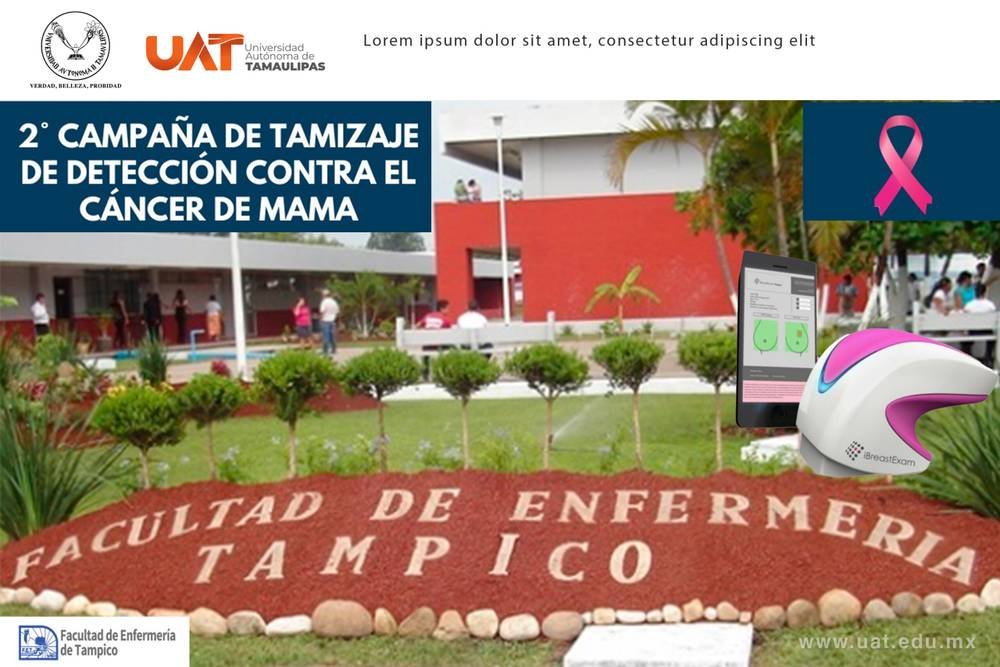 Pondrá en marcha la UAT en Tampico la campaña de detección del cáncer de mama