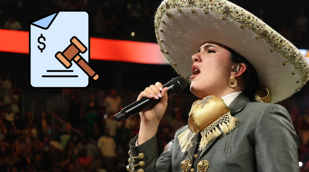 Canelo vs Berlanga: ¿De cuánto es la multa de Camila Fernández por error en Himno Nacional?