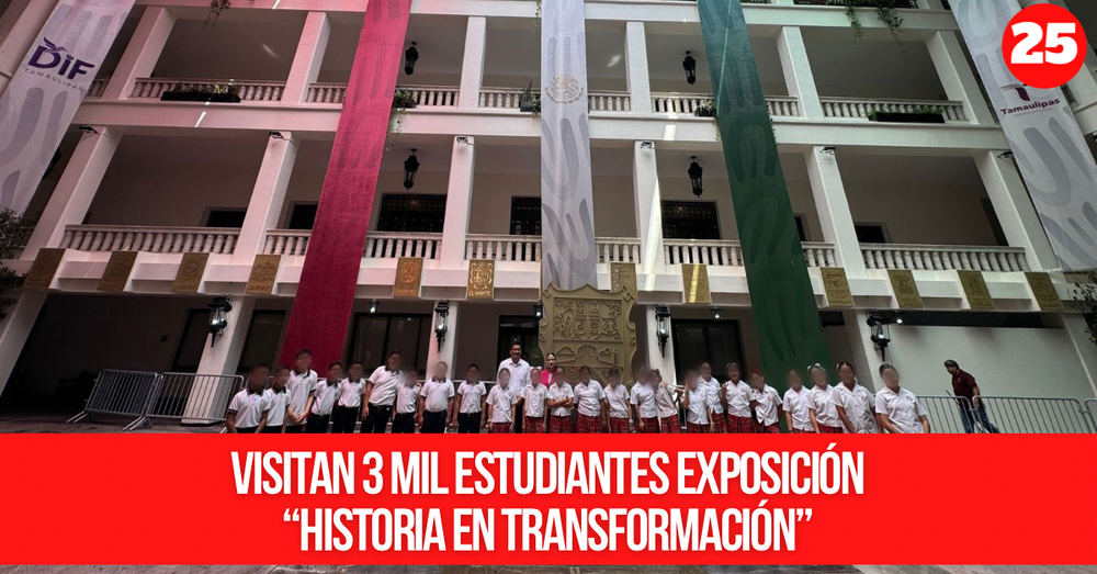 Visitan 3 mil estudiantes exposición “Historia en Transformación”