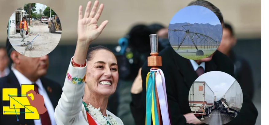 ¿En cuáles compromisos de Claudia Sheinbaum aparece Coahuila?