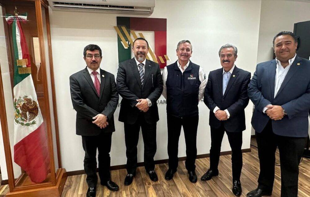 Rector de la UAT sostiene acuerdos con la Agencia Nacional de Aduanas de México