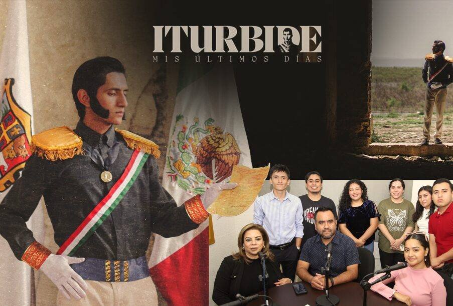 Estudiantes de la UAT producen cortometraje sobre Agustín de Iturbide