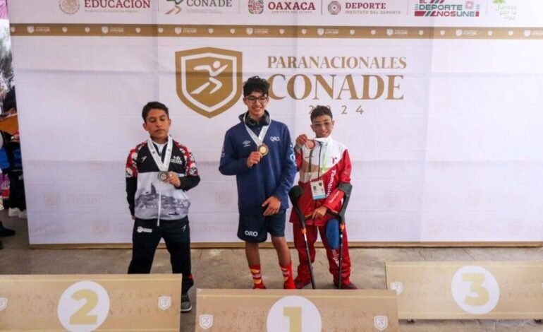 Tamaulipas arranca con cuatro medallas en el primer día de paranatación en los Paranacionales CONADE 2024