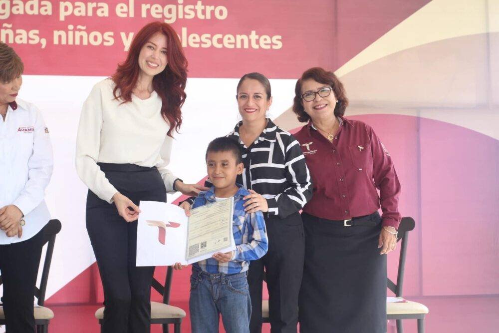 Realizan Brigada para el Registro Oportuno de Nacimiento en Altamira