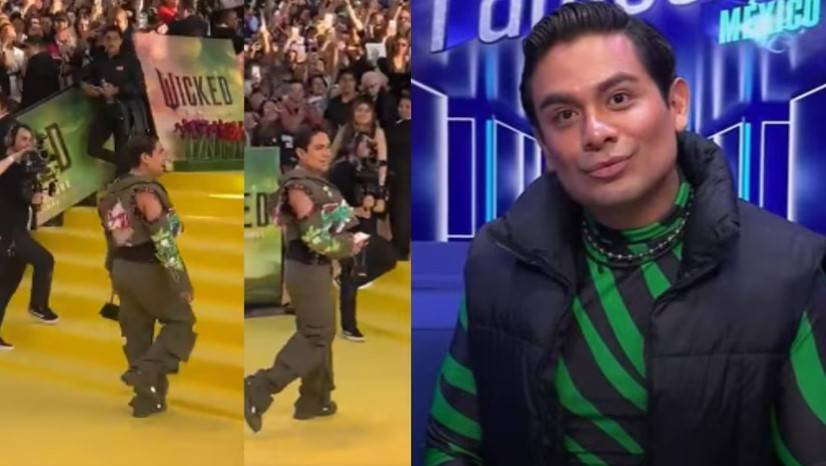 Ricardo Peralta recibe abucheos en el estreno de “Wicked” en CDMX y responde con humor