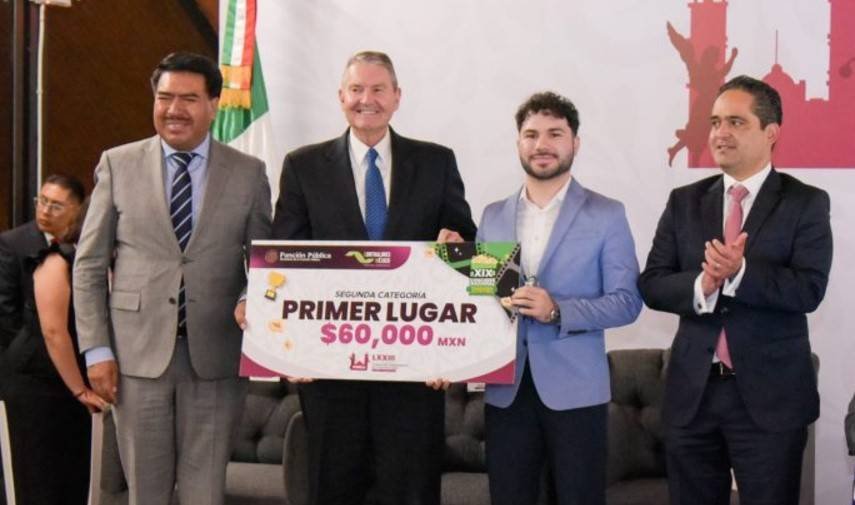 Coahuilense triunfa en el Concurso Nacional de Transparencia en Corto