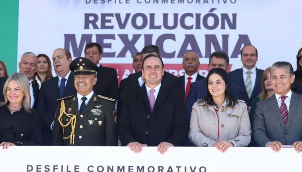 El Gobernador de Coahuila encabeza conmemoración del 114 aniversario desde Piedras Negras