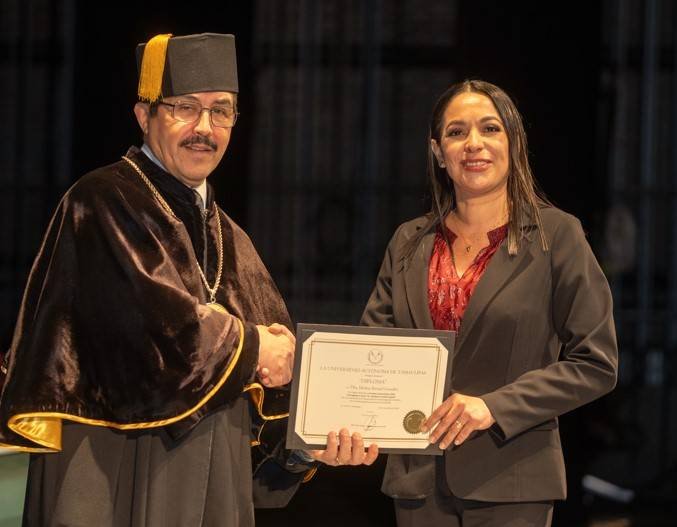 Reconoce la UAT a investigadora con el premio “Dr. Norberto Treviño Zapata”