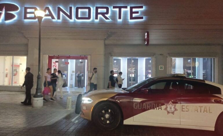 Guardia Estatal proporciona seguridad en cajeros durante Buen Fin 2024