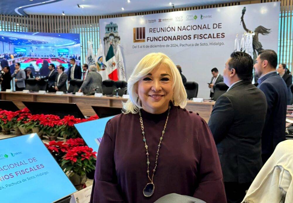 Participa Tamaulipas en Reunión Nacional de Funcionarios Fiscales: Adriana Lozano