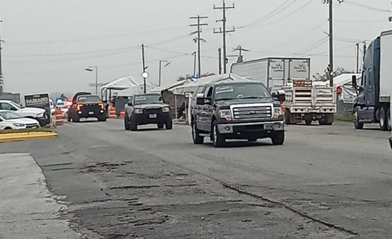 Guardia Estatal brinda seguridad a caravana de paisanos
