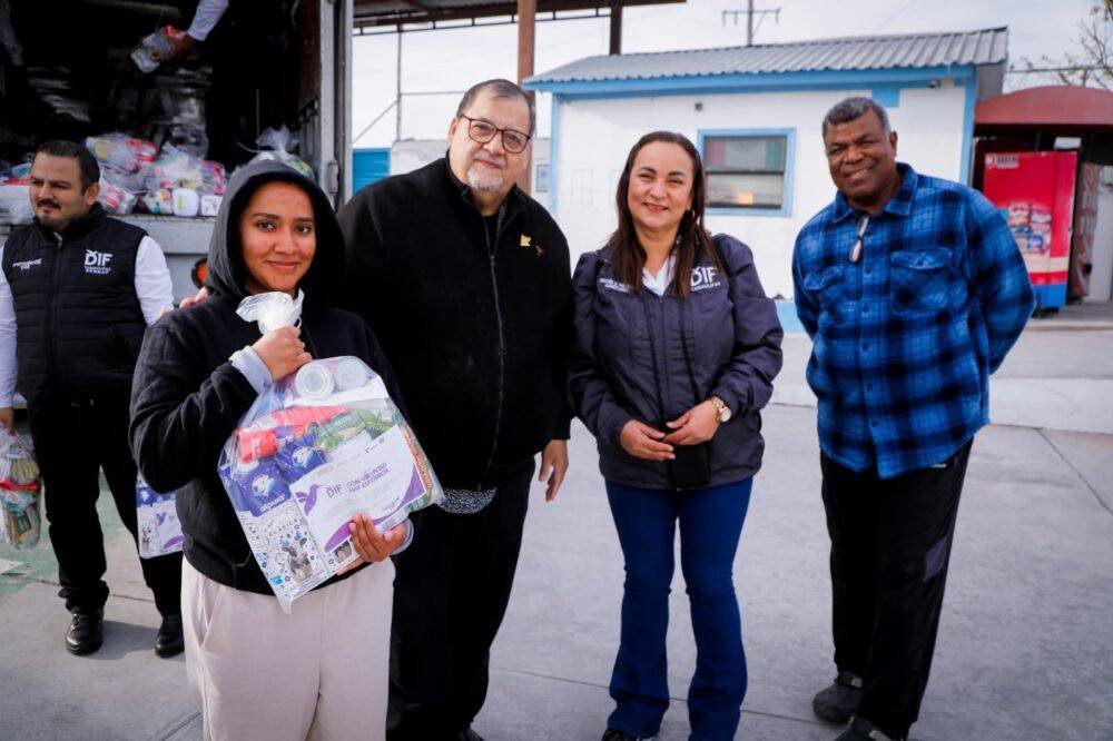 Entrega DIF Tamaulipas dotaciones alimentarias a más de 2,800 migrantes en la frontera del estado