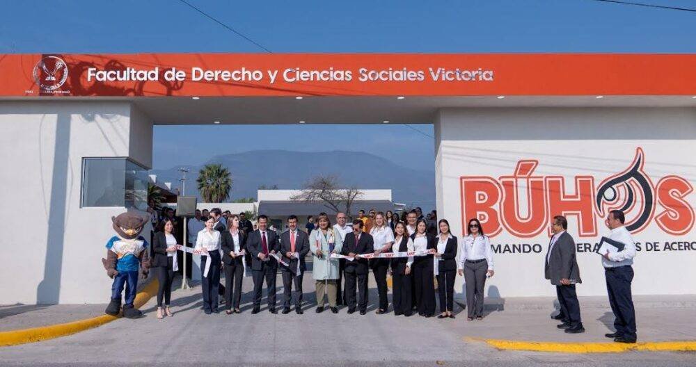 Rector de la UAT inaugura obras y fortalece infraestructura en la Facultad de Derecho Victoria