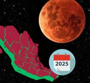 Eclipse lunar 2025: ¿cuándo y dónde ver el fenómeno astronómico en México?