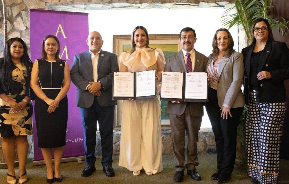 La UAT y la Asociación de Mujeres Jefas de Empresa firman convenio en la  zona sur