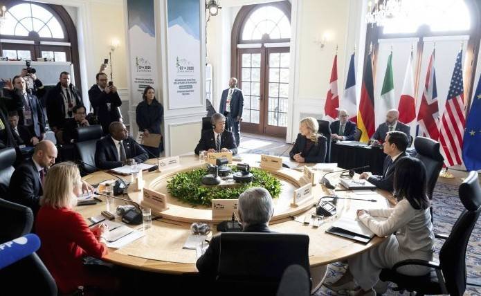 El G7 reafirma su apoyo a Ucrania y urge el cese de hostilidades