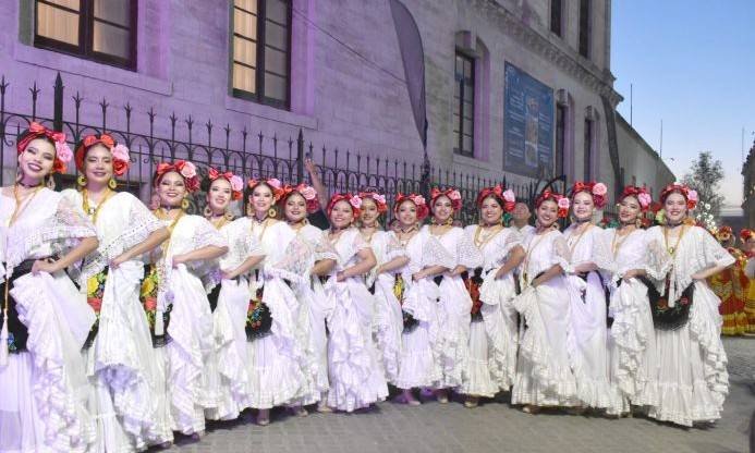 Participan en ‘Mujeres que Danzan’ grupos folclóricos de Saltillo