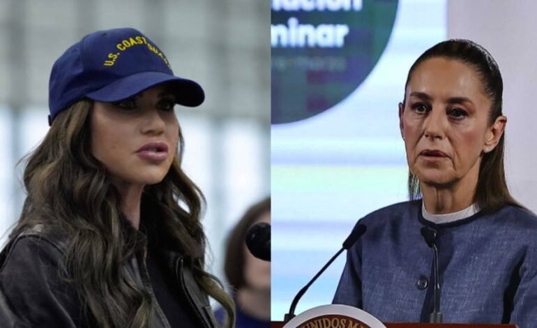 Sheinbaum descarta vínculo entre visita de Kristi Noem y aranceles