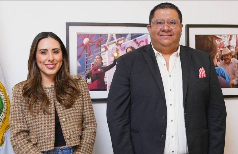 Cecy Guadiana felicita a Alberto Leyva como nuevo delegado del Infonavit en Coahuila