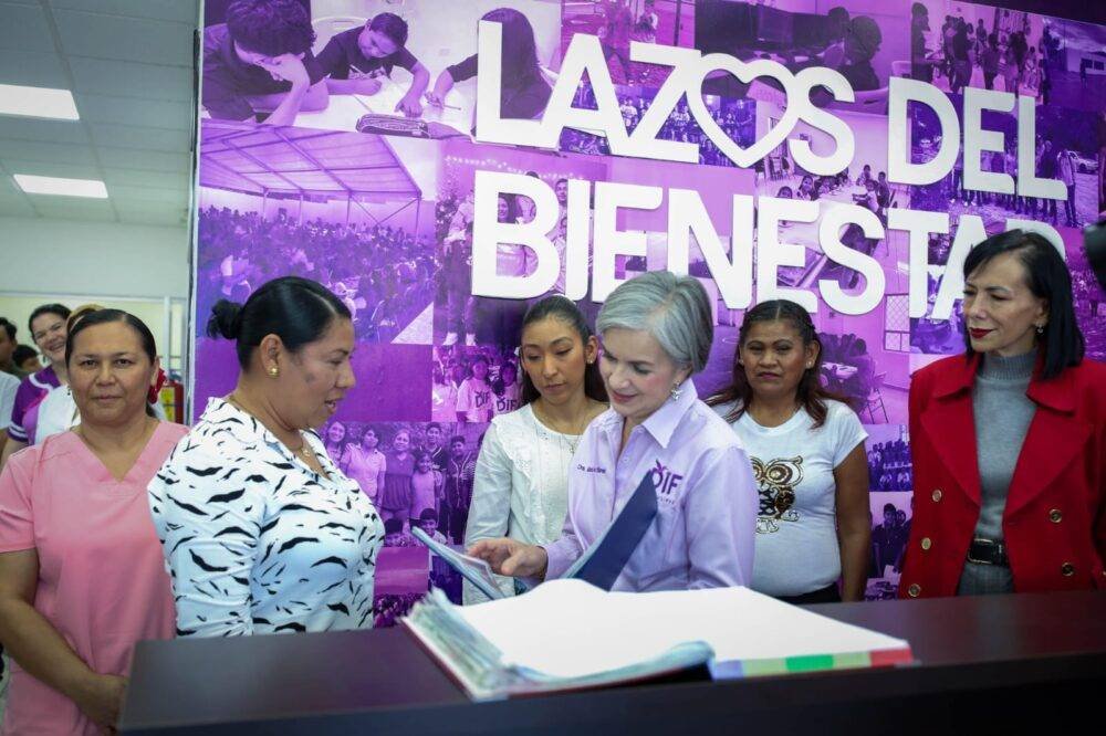 Fortalece María de Villarreal la estrategia Lazos del Bienestar con la entrega de equipamiento