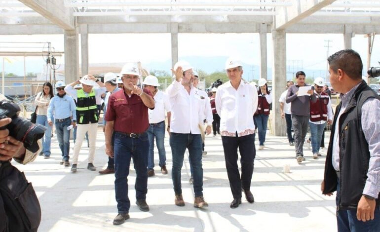Constata gobernador avance en la construcción de la Ciudad Judicial en Victoria