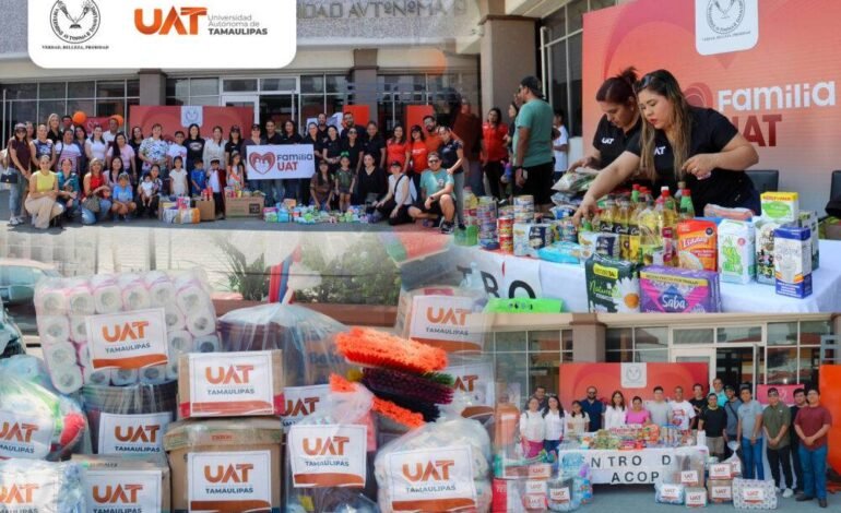 Suma la UAT apoyo para familias afectadas por tormentas en el norte de Tamaulipas