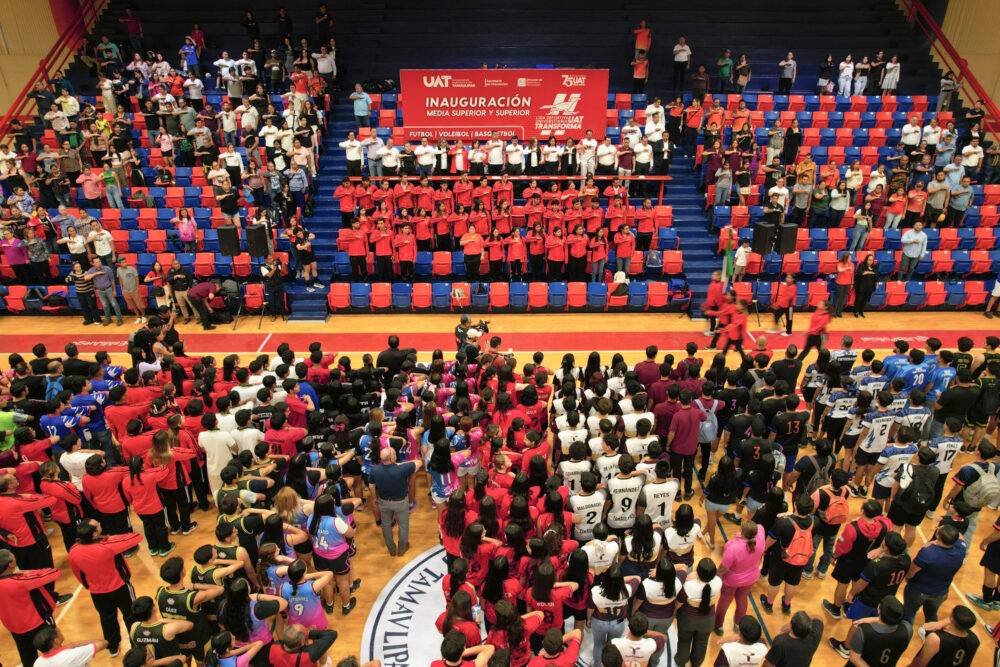 Inaugura Dámaso Anaya el Primer Torneo de la Liga Deportiva “UAT Transforma”