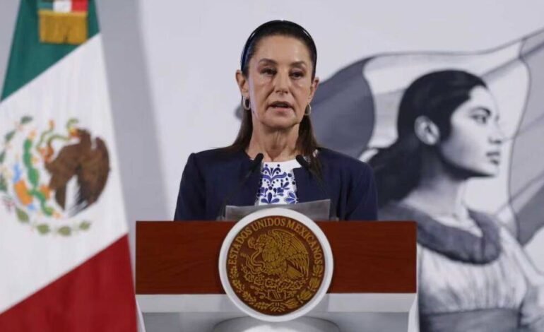 Sheinbaum rechaza spots antiinmigrantes de EU en TV mexicana; anuncia reforma para frenar propaganda extranjera