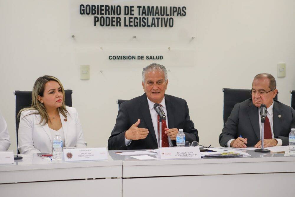 En Salud nuestro compromiso es seguir avanzando y lograr un Tamaulipas sano: Vicente Joel Hernández