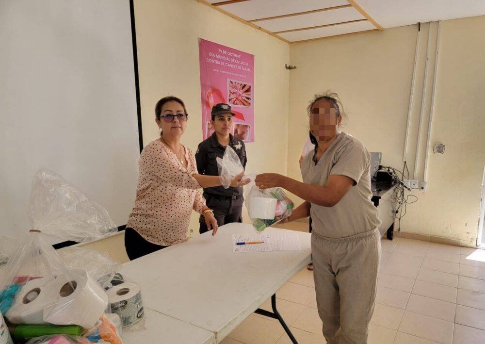 Reciben mujeres del CEDES Reynosa artículos de higiene y fórmulas lácteas para sus hijos e hijas