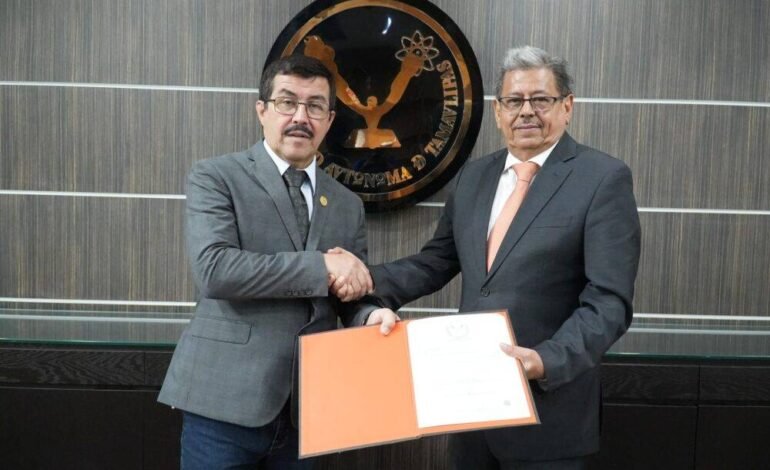 Designa rector a Ismael Quintanilla como abogado general de la UAT