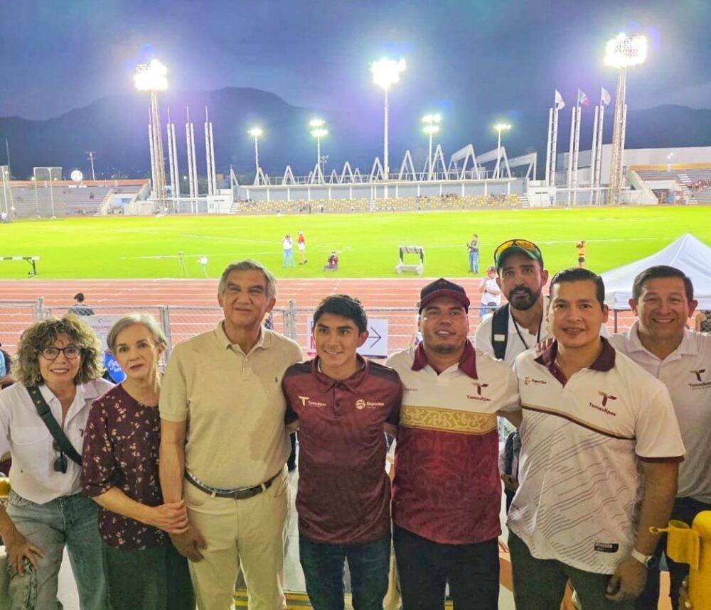 Asiste gobernador Américo Villarreal al cierre exitoso del Macro Regional CONADE en Tamaulipas