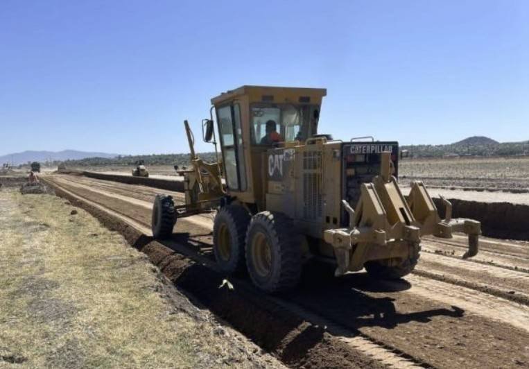 Sheinbaum muestra imágenes de la construcción del Tren México-Pachuca