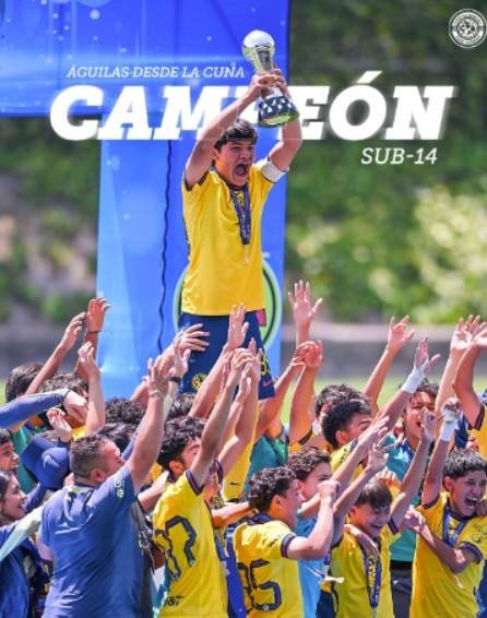 El América conquista el título de la categoría Sub-14