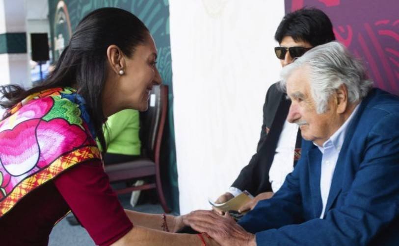 Sheinbaum lamenta muerte de José Mujica