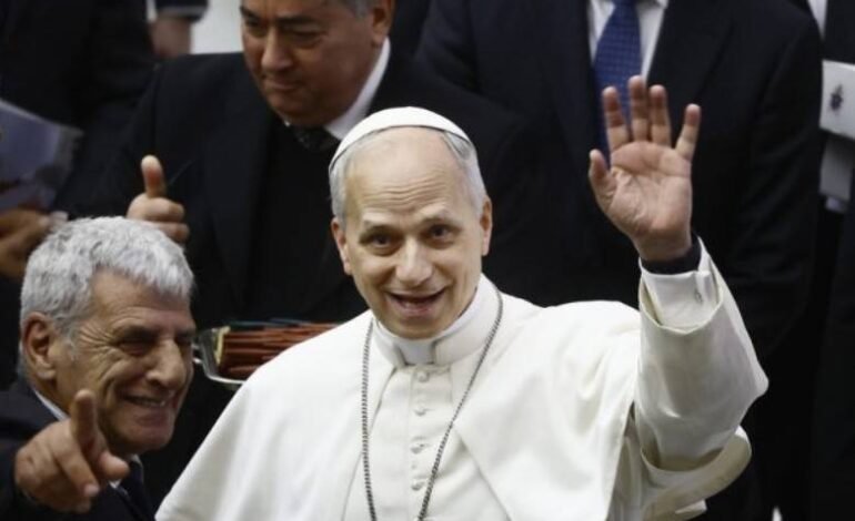 El papa León XIV visita la sede de su orden agustiniana