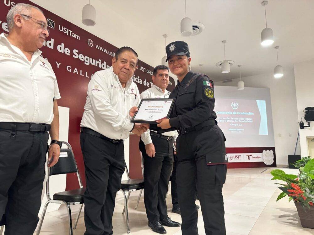 Culminan su capacitación 44 cadetes en el curso de formación inicial de la USJT